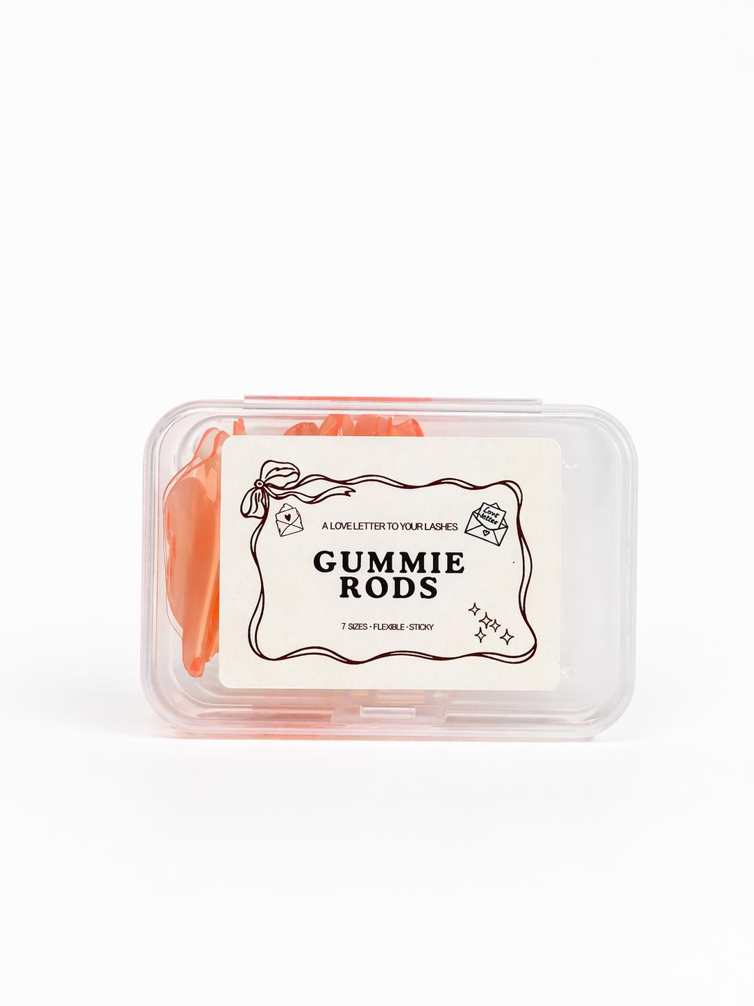Gummie Rod- LD curl- Short Lashes -7 Sizes