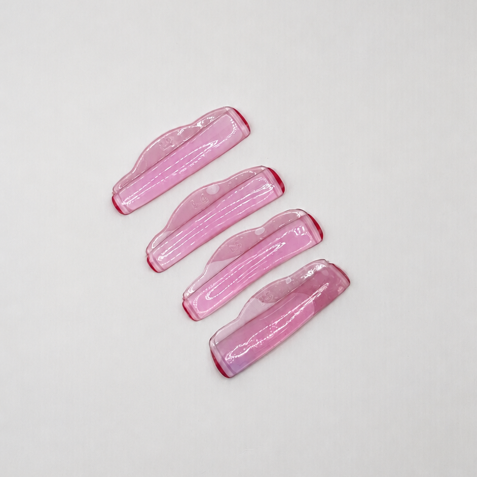 Pink Rose Rods- UL Curl - 6 sizes